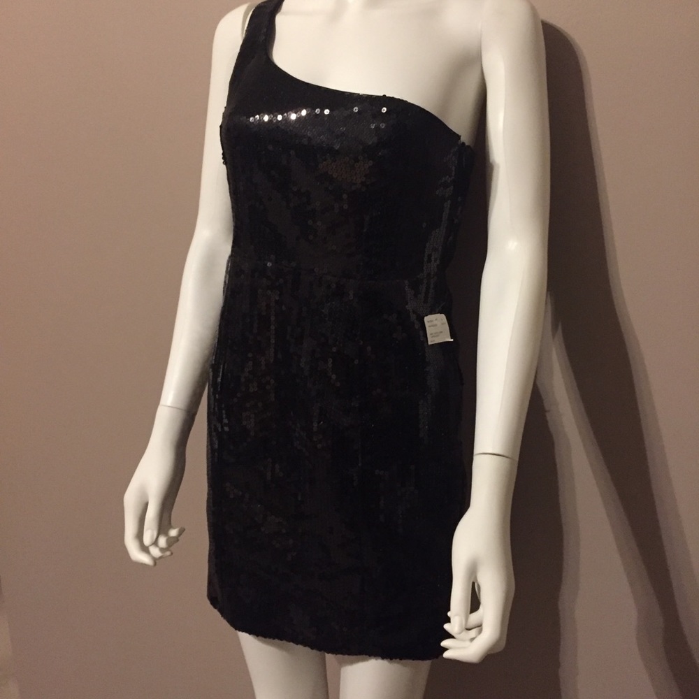 BNWT Forever 21 Black Dress Sequin Size S